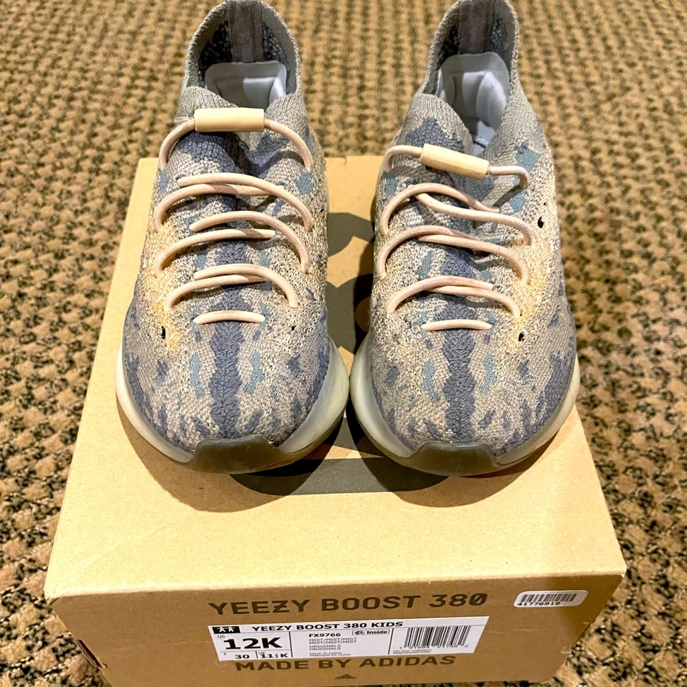 Kids Yeezy Boost 380 Mist